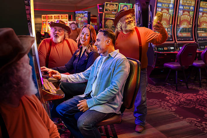 Person playing table games with two kings