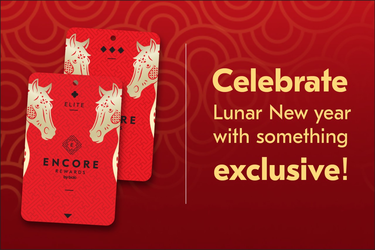 Red Encore Rewards card