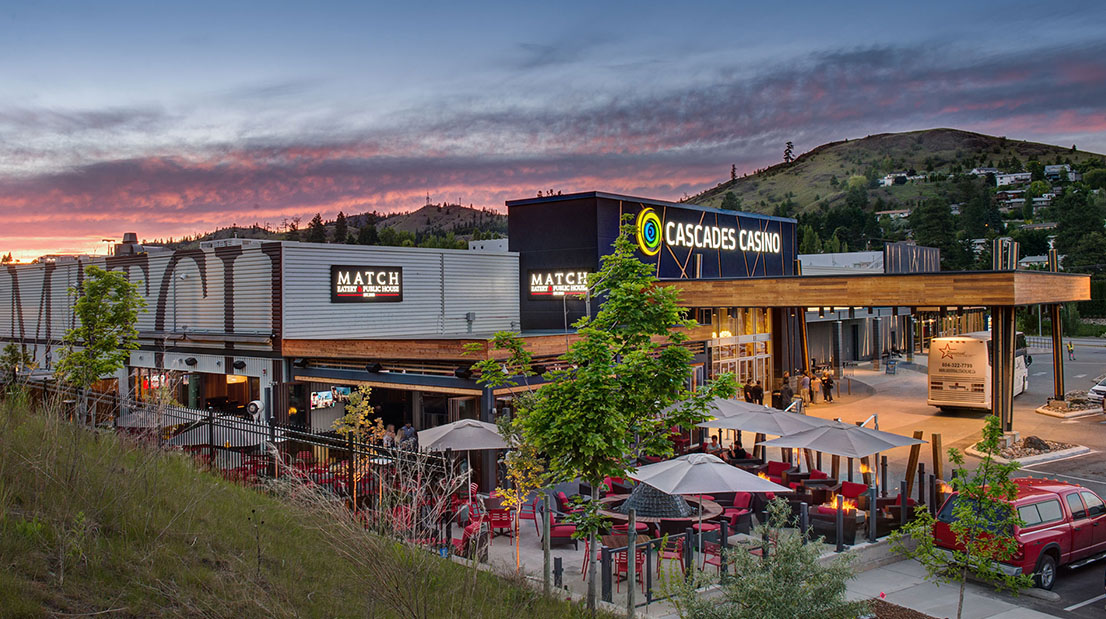 cascades casino kamloops exterior image