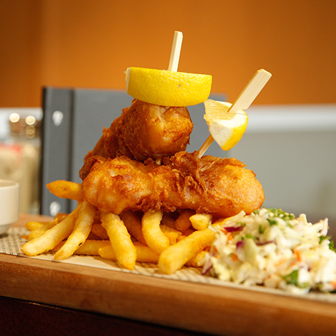 glacier bar fish and chips image