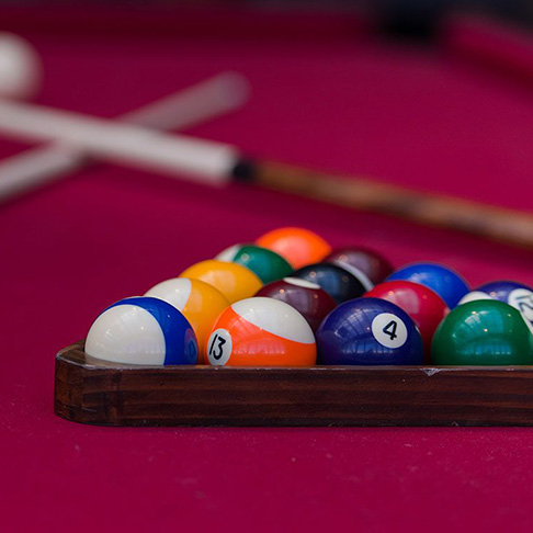 match at chances courtenay pool table image