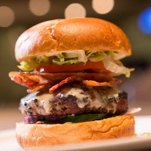 chances casino terrace lounge burger image