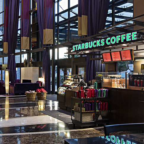 grand villa starbucks image