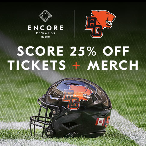 BC Lions tickets & merch offers