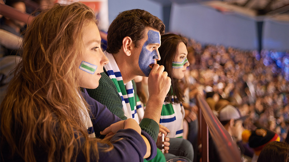 Hockey game