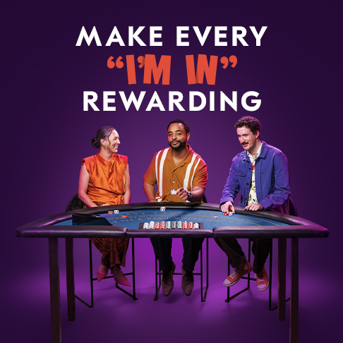 Friends playing table game